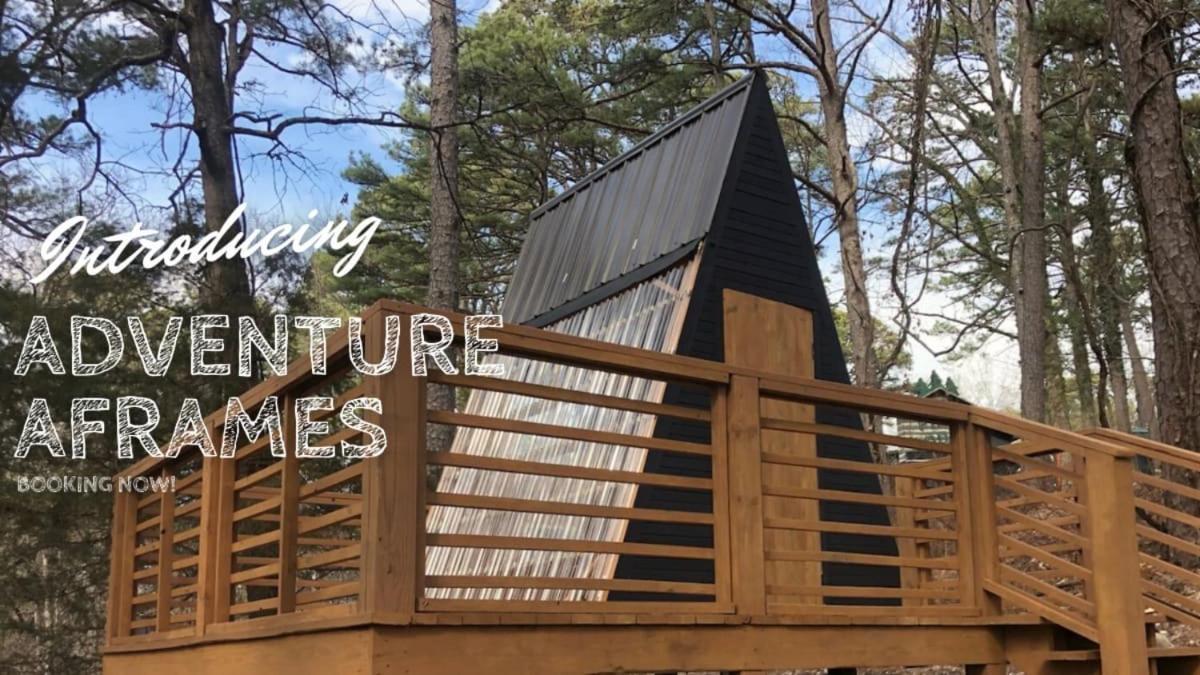 Loblolly Pines Adventure Aframe #2 Villa Eureka Springs Exteriör bild
