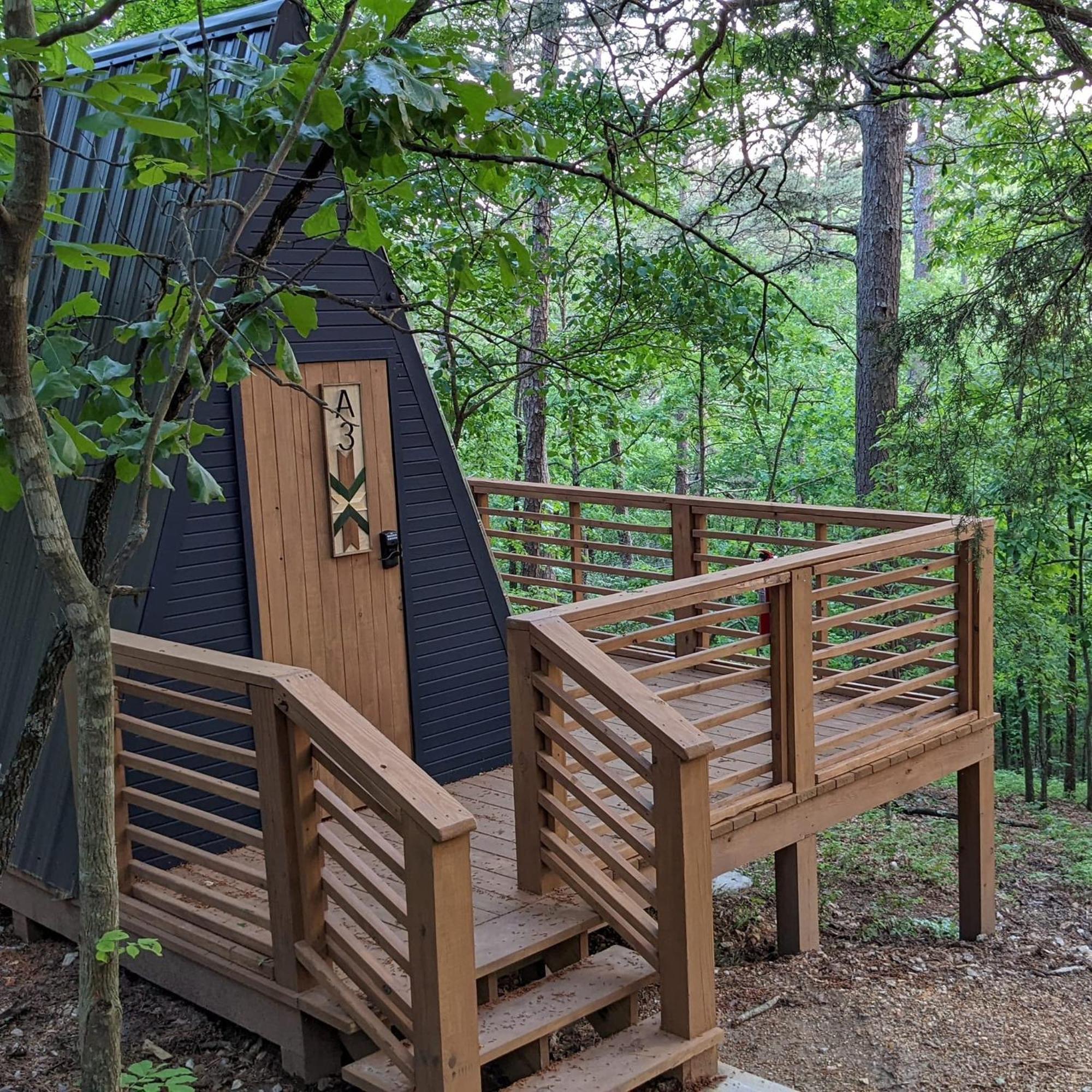 Loblolly Pines Adventure Aframe #2 Villa Eureka Springs Exteriör bild